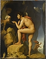 Oedipus and the Sphinx, Gustave Moreau (French, Paris 1826–1898 Paris), Oil on canvas